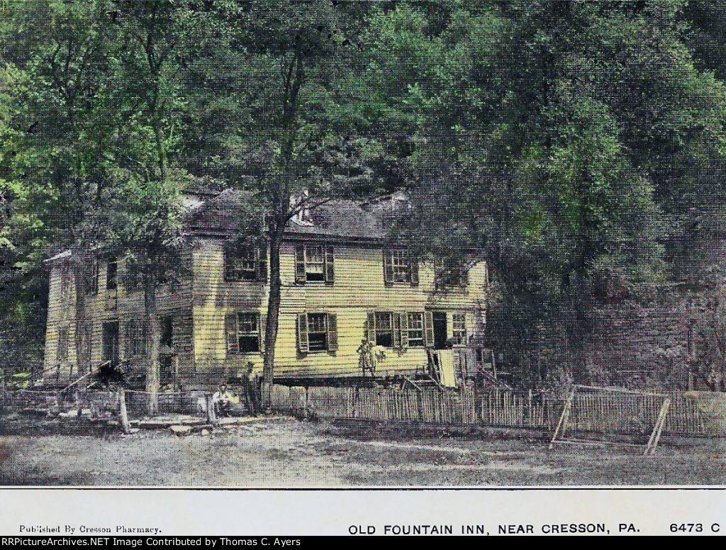 "Old Fountain Inn," c. 1909